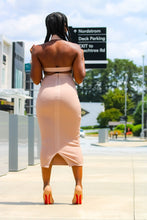 KNITTED TWO PIECE DRESS SET - Leslie el Vene Boutique
